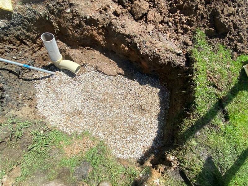 Subdrainage system process